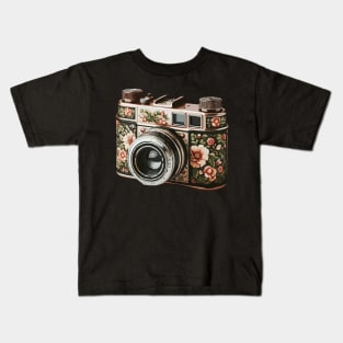 Vintage Retro Camera Kids T-Shirt